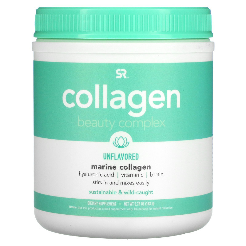 Sports Research, Collagen Beauty Complex, Marine Collagen, Unflavored, 5.75 oz (163 g)