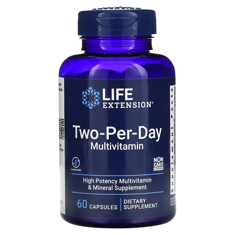 Life Extension, Two-Per-Day Capsules, 60 Capsules