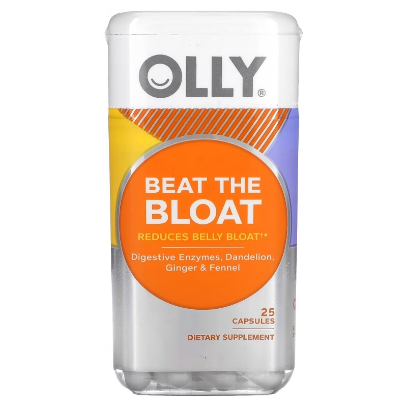 OLLY, Beat the Bloat, 25 Capsules